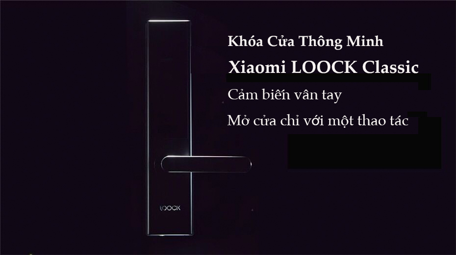 Khóa Cửa Thông Minh Xiaomi LOOCK Classic ở TPHCM