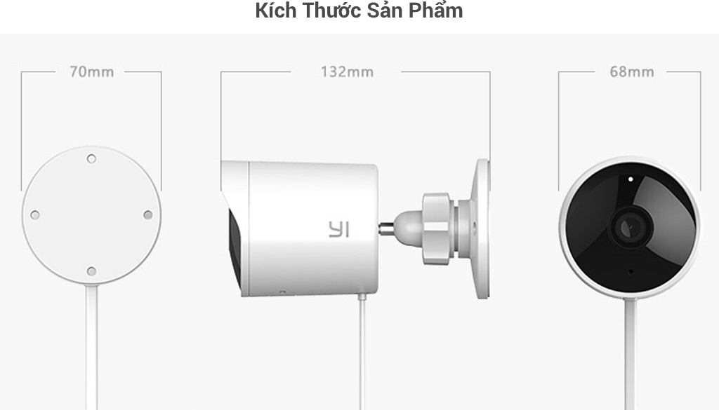 Camera IP Giám Sát Ngoài Trời YI Outdoor Edition 1080p