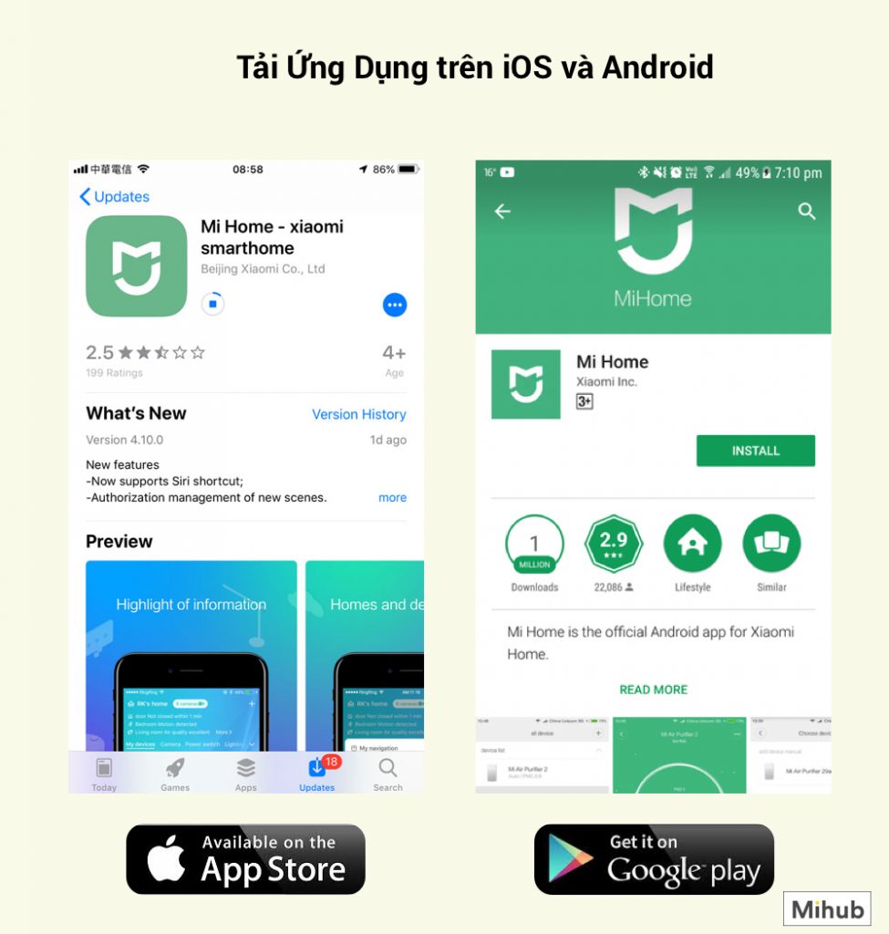Hướng Dẫn Sử Dụng Ứng Dụng Mi Home Xiaomi SmartHome 2021