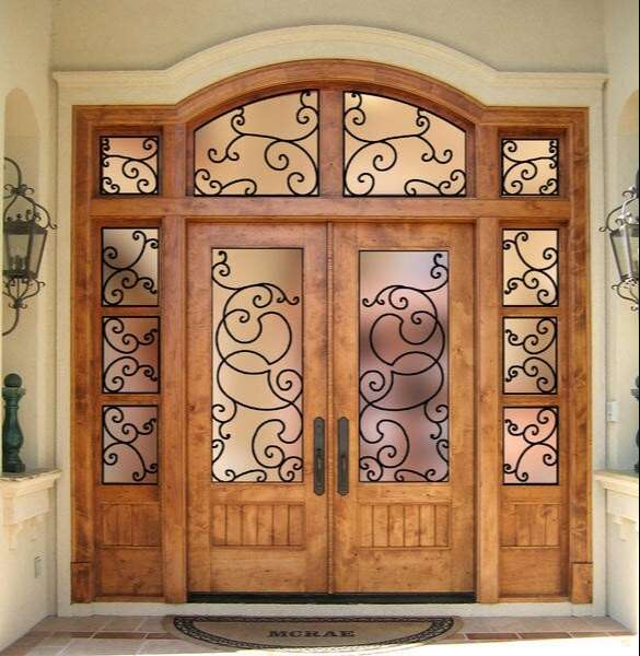 phong cách thiết kế cửa gỗ đẹp