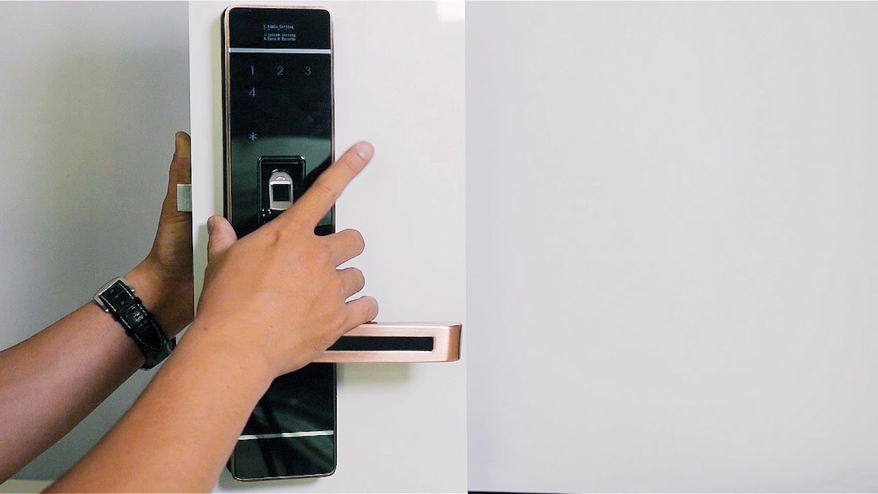 cách nhận biết khóa cửa thông minh chính hãng